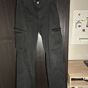 Refuge Men's Dark Cargo Pants